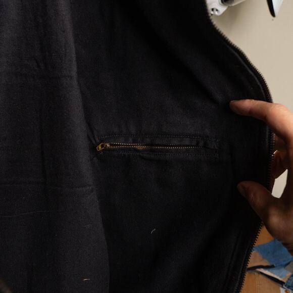 Upcycled patchwork carhartt chore jacket - Picture 6 of 7